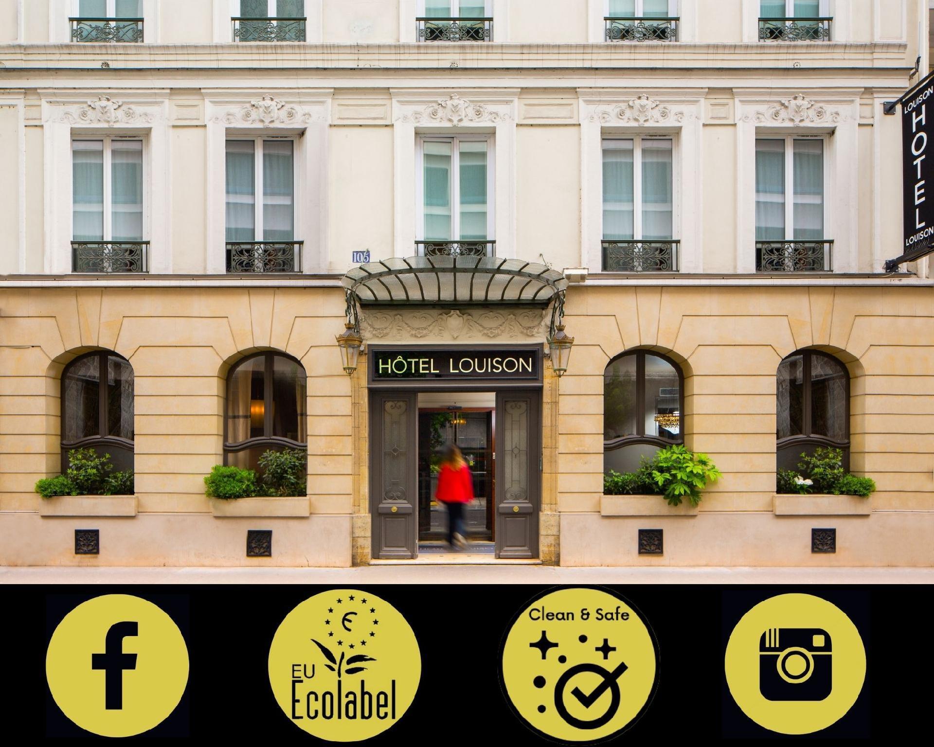 Hotel Louison Paris Exteriör bild